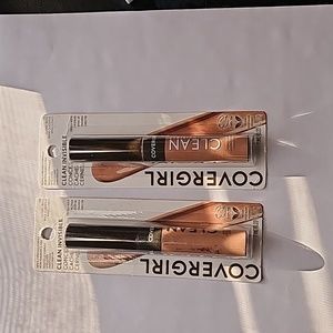 Lot of 2 Cover Girl Clean invisible concealer